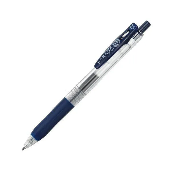 (まとめ) ゼブラ ゲルインクボールペン サラサクリップ 0.5mm ブルーブラック JJ15-FB 1本 〔×100セット〕 代引不可