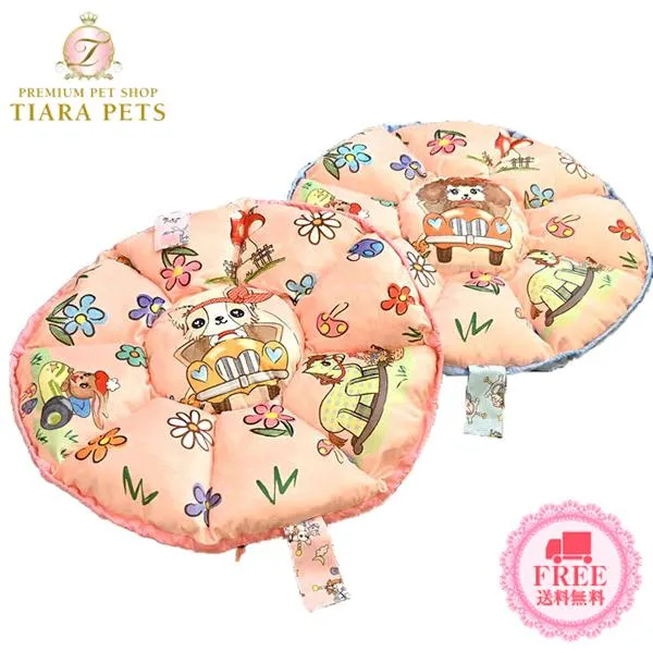 J\u0026Kアニマルズ J\u0026K animals ☆2WAY メリーゴーランドベッド☆ 小型犬 ベッド ベッド ソファ カドラー マット セレブ 送料無料