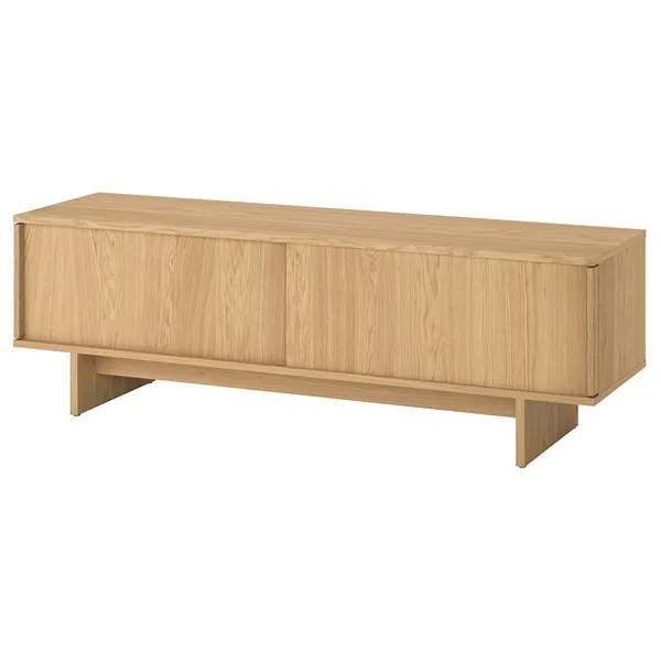 [IKEA/イケア/通販]STOCKHOLM 2025 ストックホルム 2025 テレビ台 引き戸付き, オーク材突き板[JJ](c)(00586510)