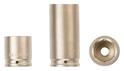 【中古】【未使用・未開封品】Ampco Safety Tools DWI-3/4D1-7/8 Socket, Deep Well Impact, Non-Sparking, Non-Magnetic, Corrosion Resistant, 3/4 Drive, 1-7/8 by Ampco S