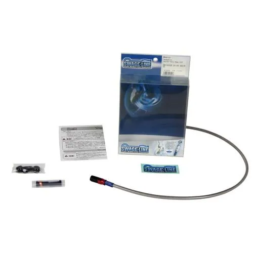 SWAGE-LINE クラッチホースキット レッド\u0026ブラック/クリア TL1000R 98-99 RAC487 バイク