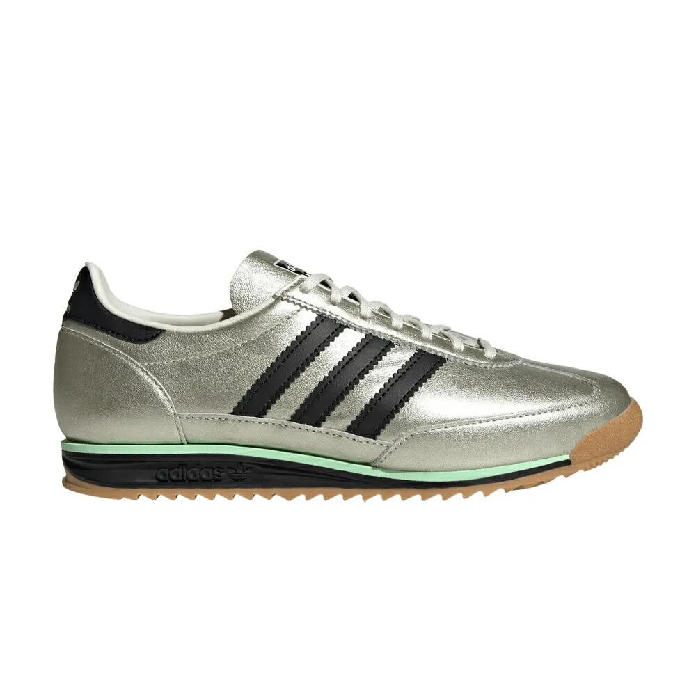 アディダス 白色 ホワイト コア 黒色 ブラック OFF METALLIC スニーカー レディース ADIDAS WMNS SL72 OG WHITE / OFF WHITE CORE BLACK GUM