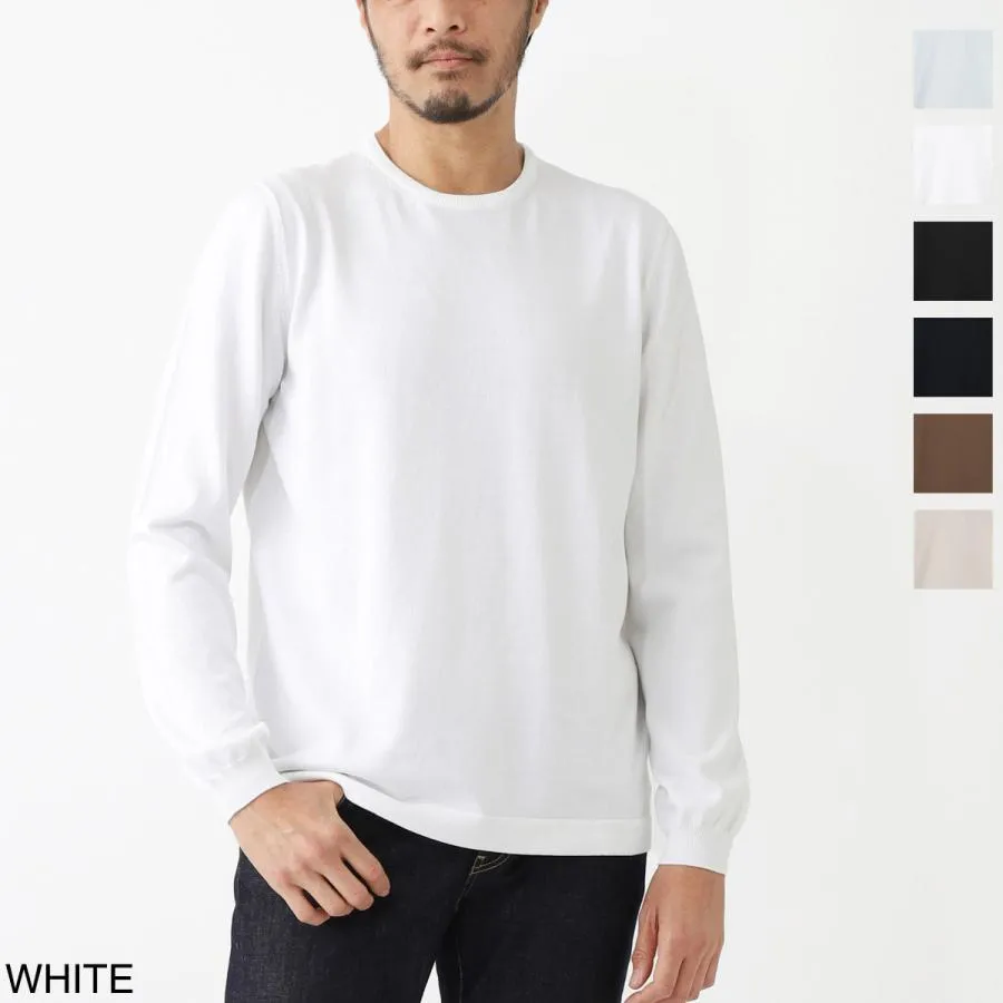 グランサッソ Tシャツ Gran Sasso ニット 長袖 PARICOLLO M/L 12G 大きいサイズ メンズ  58136-18120-050