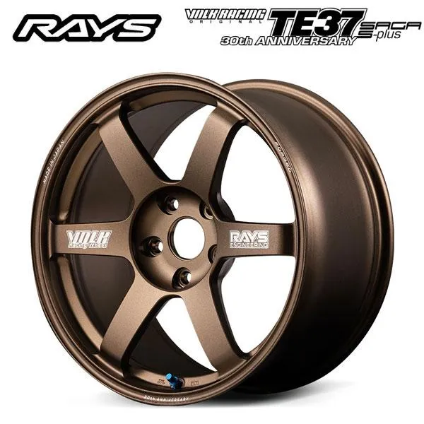 レイズ ボルクレーシング TE37サーガ S-プラス 30TH マシニングバージョン BR 18×10 +35 5/114.3 73.1新品ホイール1