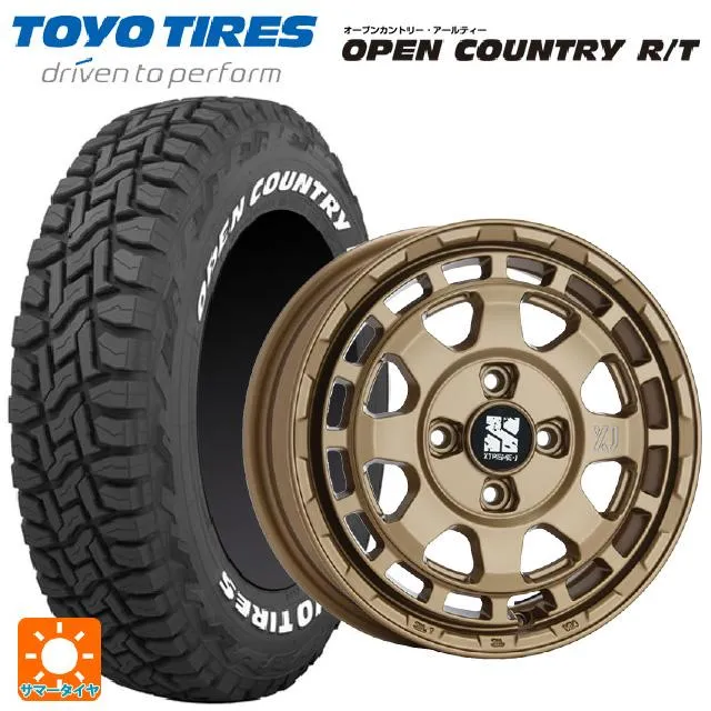 送料無料 サマータイヤホイール 4本セット 235/70R16 106Q トーヨー オープンカントリー RT ホワイトレター エムエルジェイ エクスト