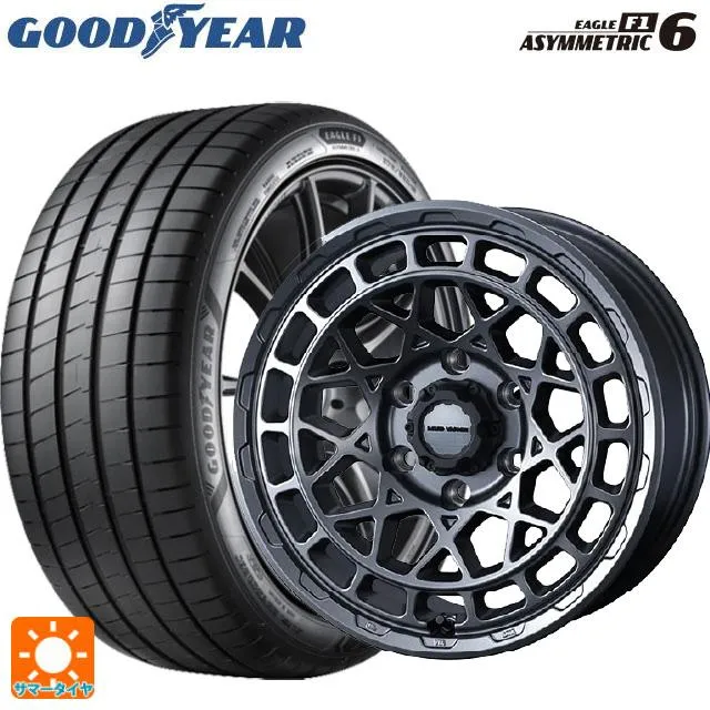 送料無料 サマータイヤホイールセット 245/40R18 97Y XL グッドイヤー イーグル F1 アシメトリック6 ウェッズ マッドヴァンス X