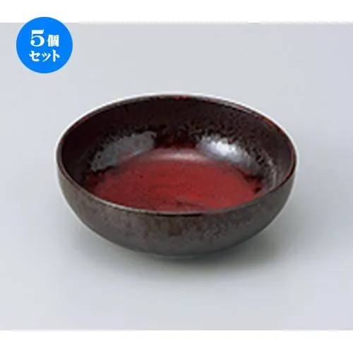 5個セット 中鉢 朱雲 4.5ボール ［ 14 x 5.3cm ］ | 中鉢 和食器 洋食器 おしゃれ 業務用