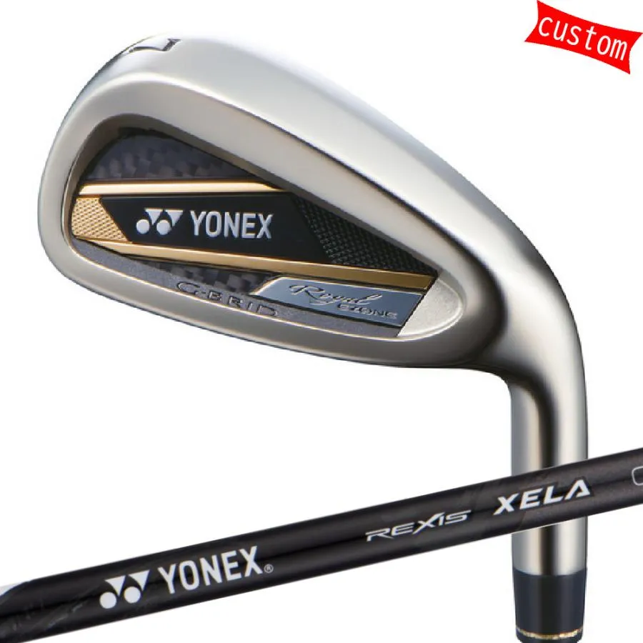 カスタム ヨネックス23モデル ROYAL EZONE アイアンセット シャフト NEW レクシス キセラ ダークグレー REXIS XELA  特注 YONEX GOLF ロイヤルイーゾーン