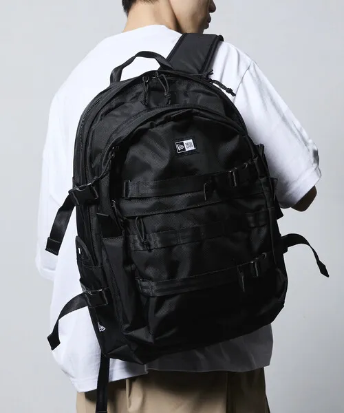 ニューエラ デイバック リュック NEW ERA/ニューエラ 限定展開 キャリアパック 35L ブラック メンズ レディース