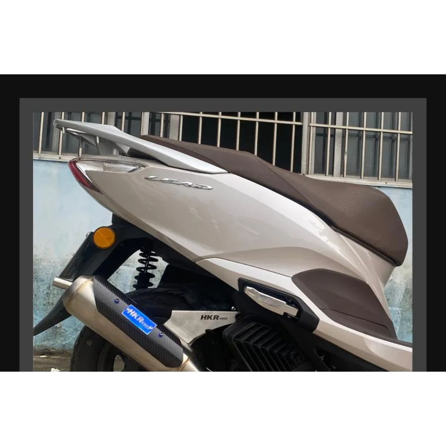ホンダ リード 125 フルエキゾースト マフラー フルエキ メガホンマフラー ダウンマフラー JK12 インジェクション シルバー 排気 サイズ選択可 取寄せ
