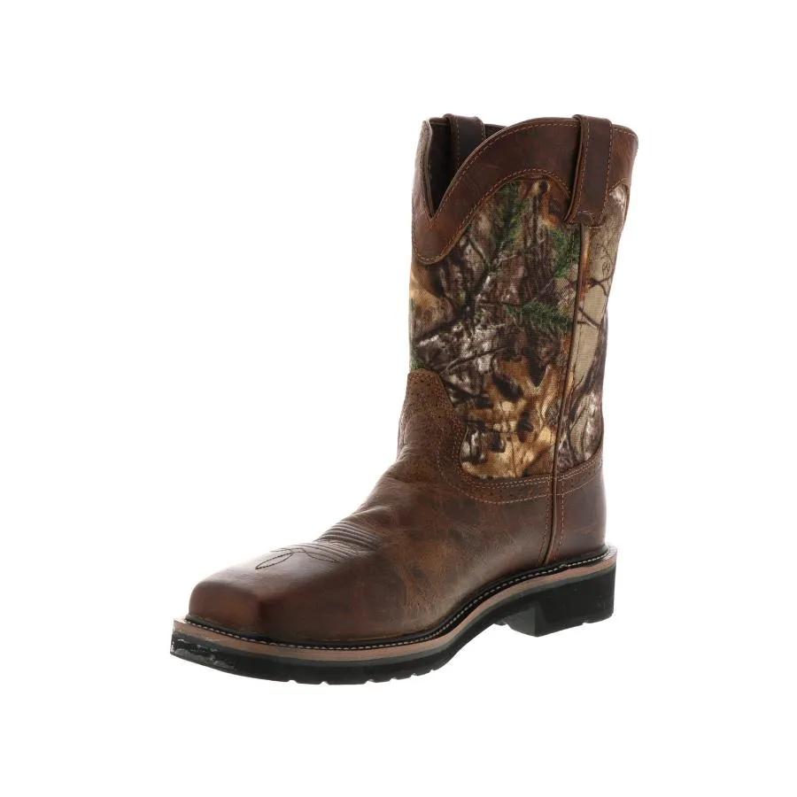 【並行輸入品】Justin Men's Trekker Waterproof Western Work Boot Composite Toe