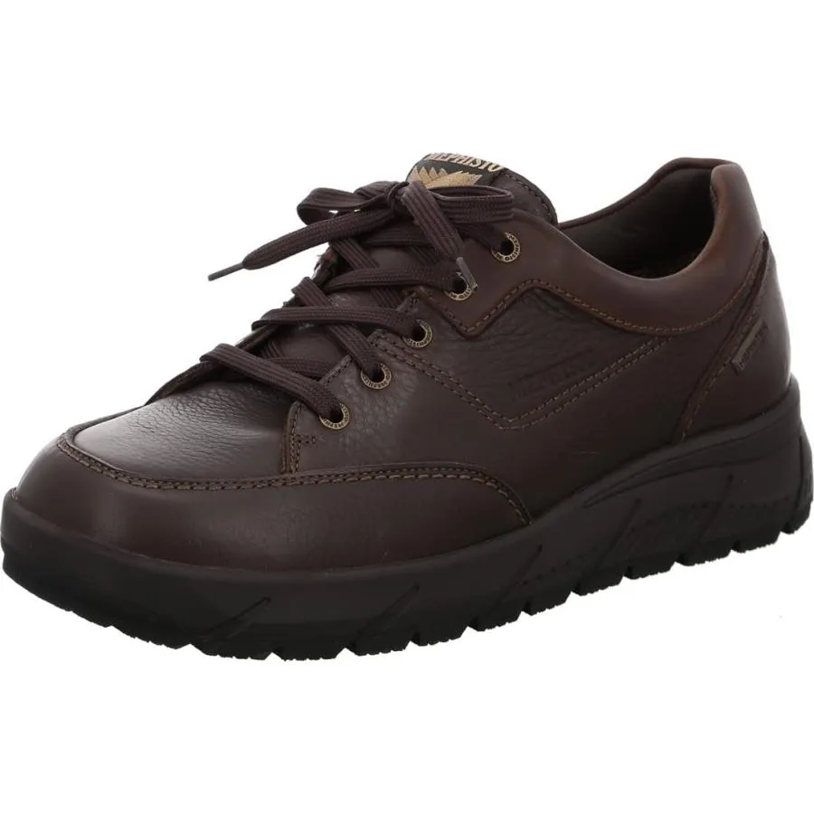 【並行輸入品】Mephisto Mens Riko MT Leather Dark Brown Shoes 10 US
