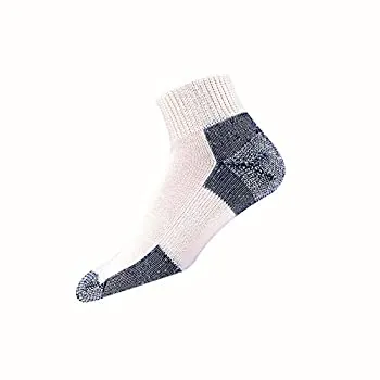 【中古】【輸入品・未使用】Thorlo JMXユニセックスRunning Socks US サイズ: L カラー: ホワイト
