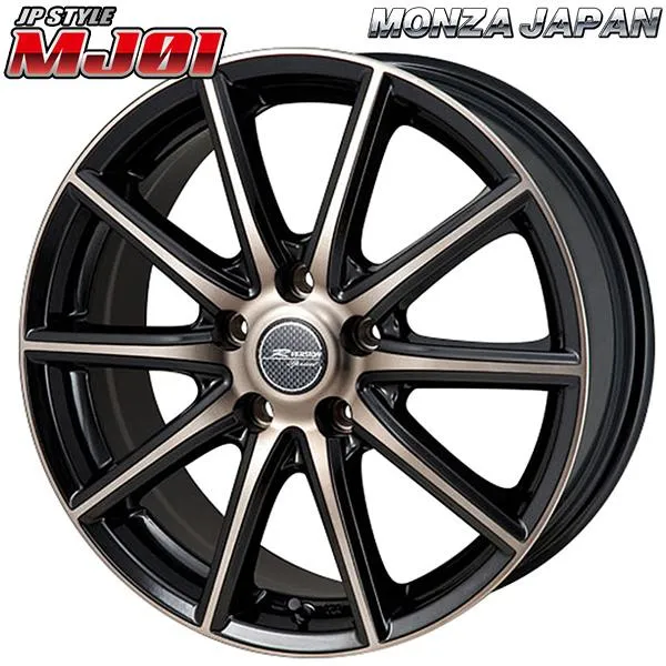 オールシーズンタイヤ ホイールセット 215/55R17インチ 5H100 MONZA JPスタイル MJ01 ヨコハマ ブルーアース 4S AW21