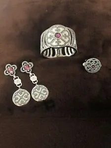 【送料無料】ジュエリー・アクセサリー ジプシークイーンイヤリングブレスレットセレブチョイスクリスマスvaleska gypsy queen orecchino e bracciale celebrita scelta regalo di natale