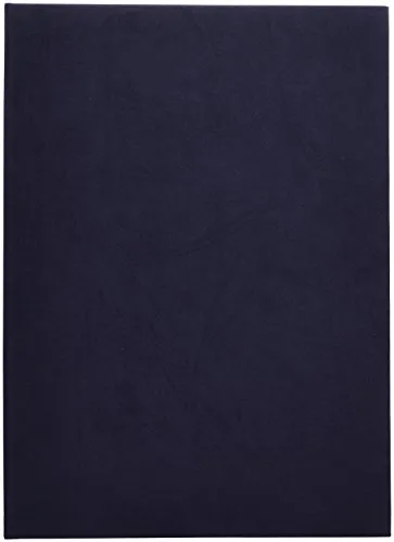 証書ファイル/スエードタイプ A4判 紺 FSS-A4-B ナカバヤシ 4902205536192（20セット）