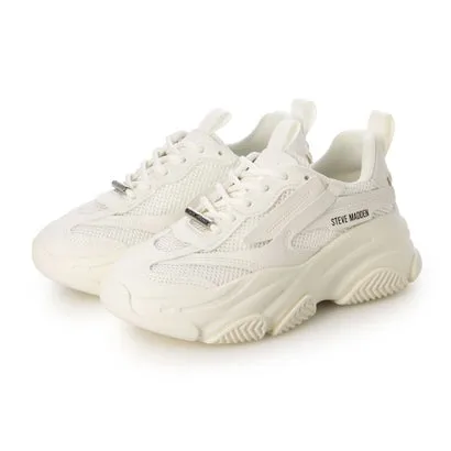 スティーブ マデン STEVE MADDEN ボリュームソールスニーカー （WHITE）