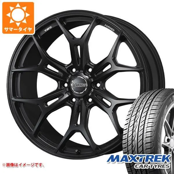 ランドクルーザー300用 サマータイヤ マックストレック フォルティス T5 285/45R22 114V XL  TWS 306S アーバンクロス モノブロック 9.5-22
