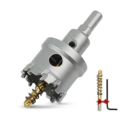 超硬 ホールソー ステンレス T.C.T素材 穴あけ ドリルビット 電動ドリル 金属用ホルソー ホールカッター スプリング付き 耐久性ある ハード合金 DIY ケース付き φ70mm