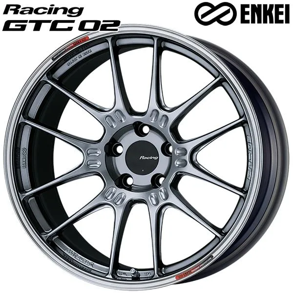 ENKEI エンケイ レーシング GTC02 19インチ 10.0J 5H114.3 +20 ハイパーシルバー アルミホイール単品 1本 4本以上送料無料