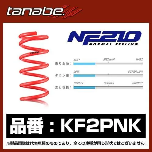 タナベ TANABE ローダウンスプリング SUSTEC NF210 CX-5 2017年2月〜 LDA-KF2P SH-VPTS 〔KF2PNK〕