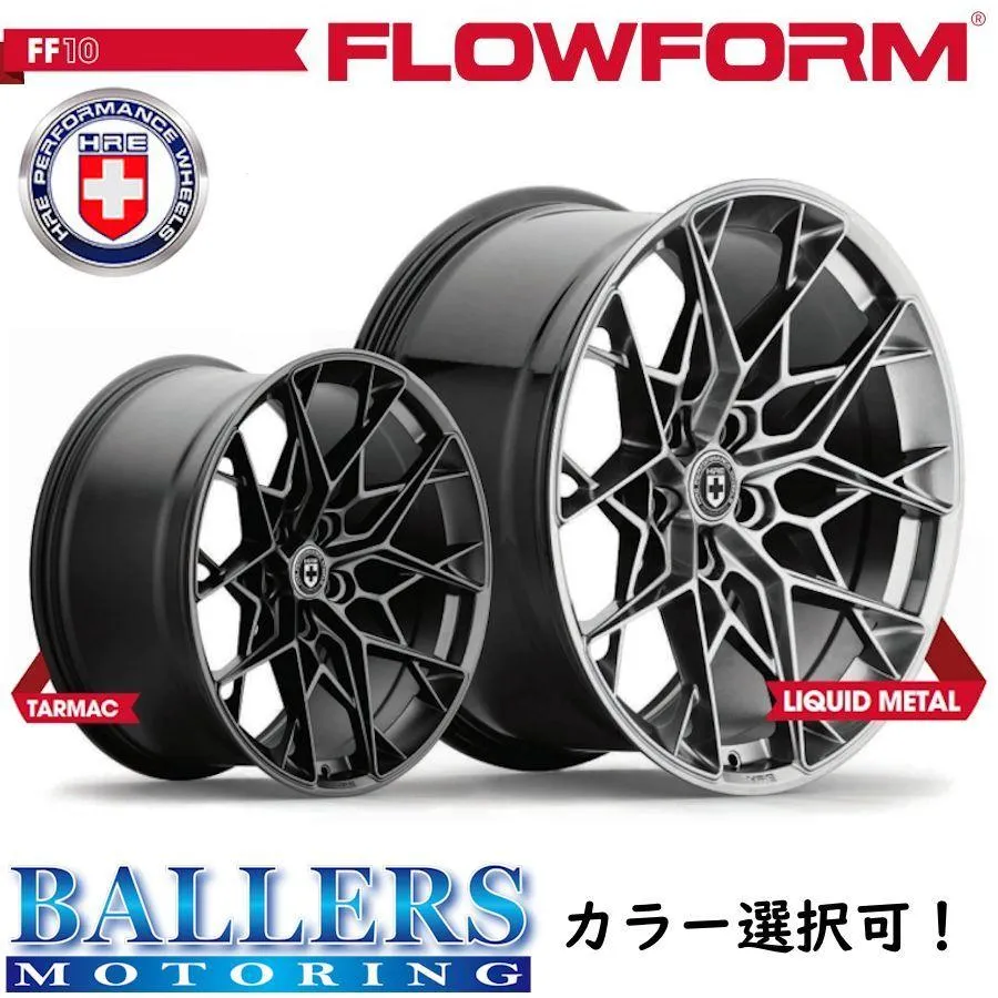HRE FlowForm FF10 ポルシェ マカン 2014年〜2019年 20inch 9.0J +25 PCD112/5H 20inch 10.5J +35 PCD112/5H ホイール 1台分 正規品