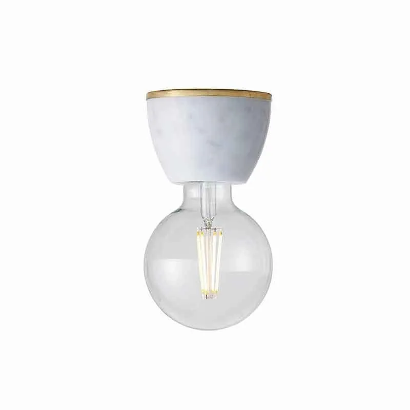 爆買 Marble-ceiling light マーブルシーリングライト ホワイト【電球別売】【LED対応】【玄関前渡し-OS】