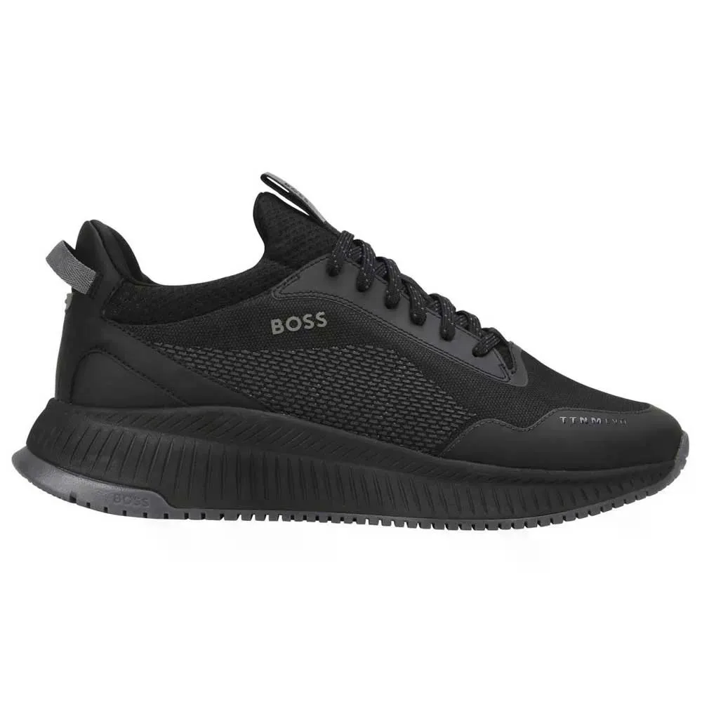 ボス TTNM エヴォ スロン MELTHC スニーカー （ Black ） | BOSS Ttnm Evo Slon Melthc trainers  [t]