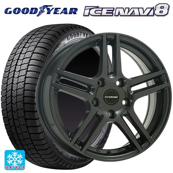 アウディ Q2(GA系)用 2025年製 215/60R16 95Q グッドイヤー アイスナビ8 ユーロデザイン アイガー