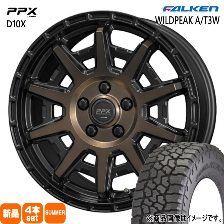 デリカD5 / RAV4 / T31エクストレイル ファルケン 235/70R16 109T XL WILDPEAK A/T3W 夏用 サマータイヤ PPX D10X 16インチ