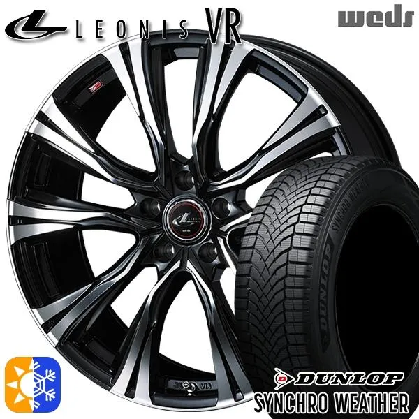 オールシーズンタイヤ ホイール4本セット 245/40R20インチ 5H114 Weds ウェッズ レオニス VR PBMC ダンロップ シンクロウェザー