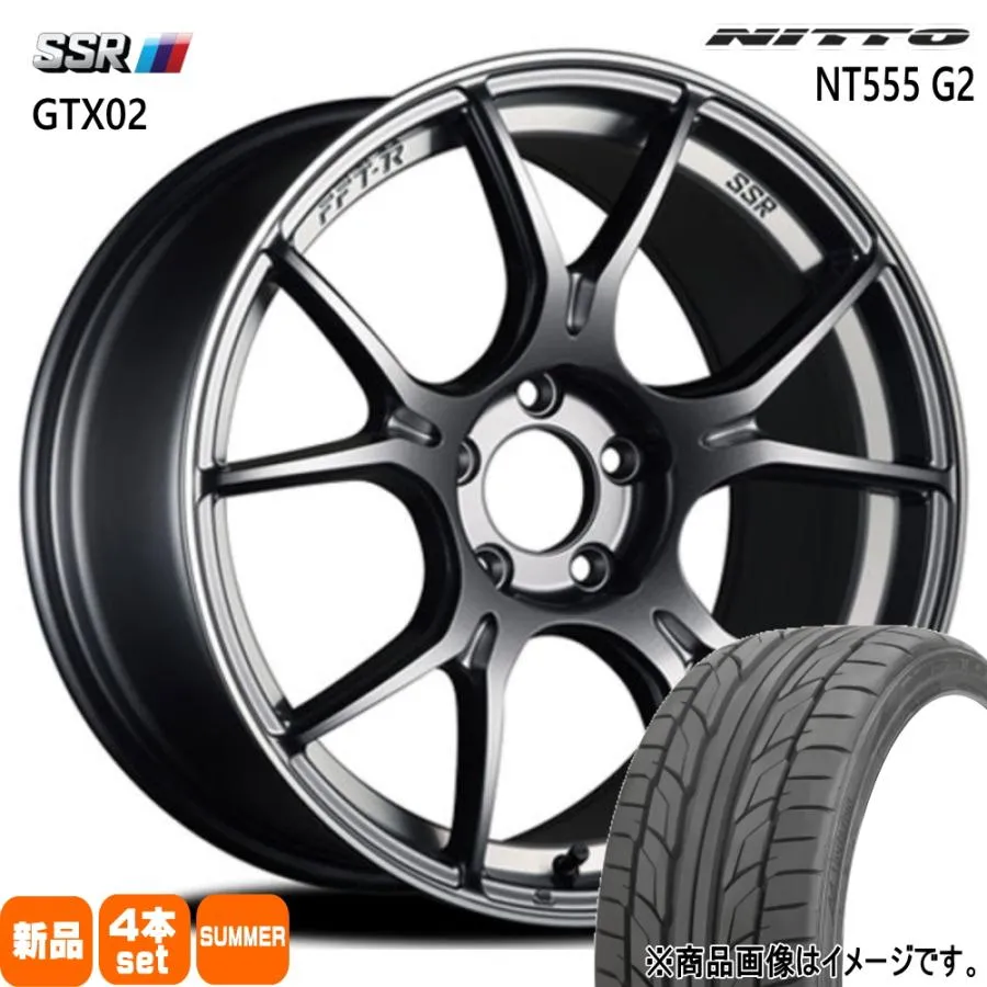 265/35R18 97Y XL ニットー NT555G2 夏用 サマータイヤ GTX02 GT-R R34  18インチ