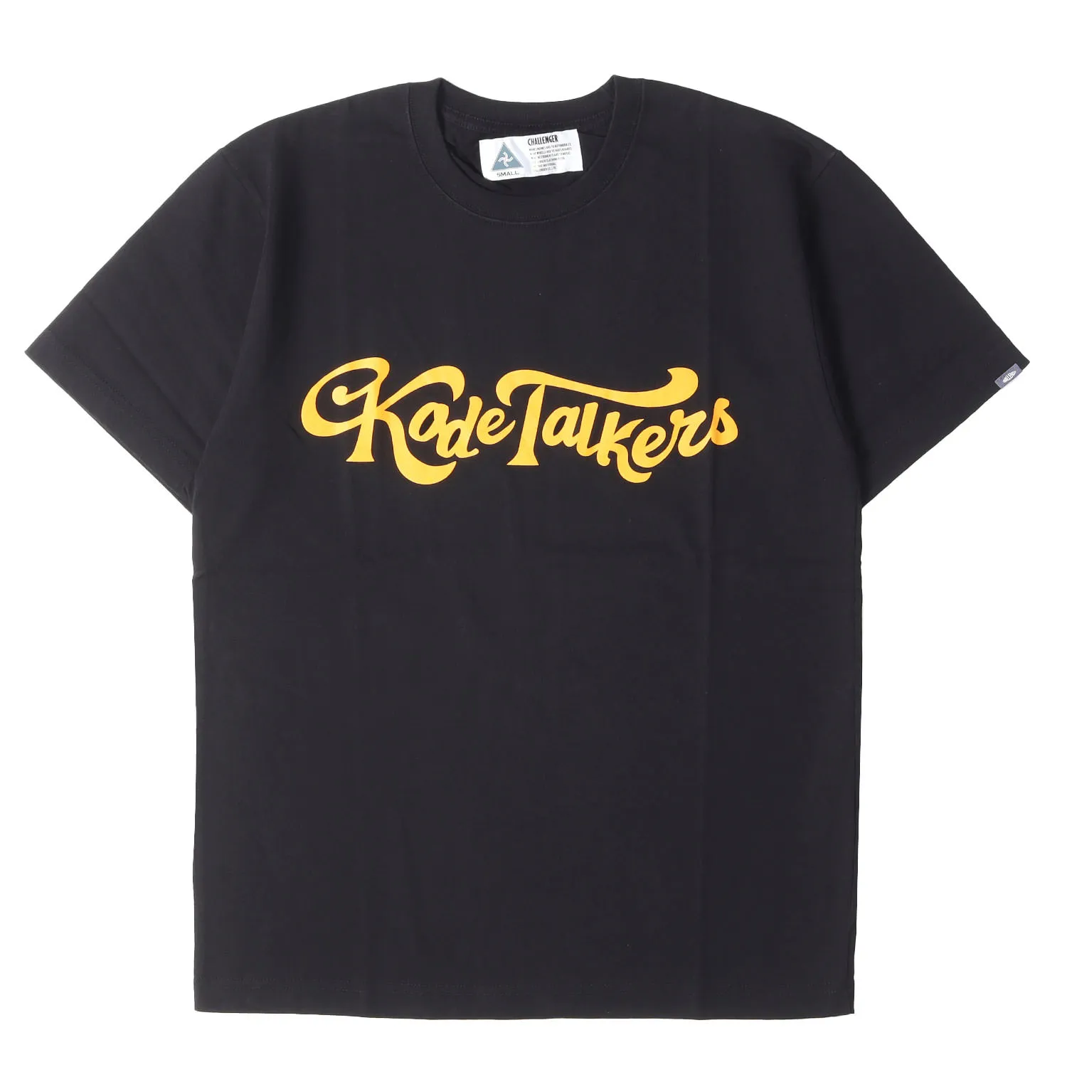 CHALLENGER チャレンジャー Tシャツ ブラック 黒 サイズ:S | Kode Talkers ロゴプリント クルーネック Tシャツ | トップス カットソー 半袖【メンズ】【中古】【美品】【K4807】