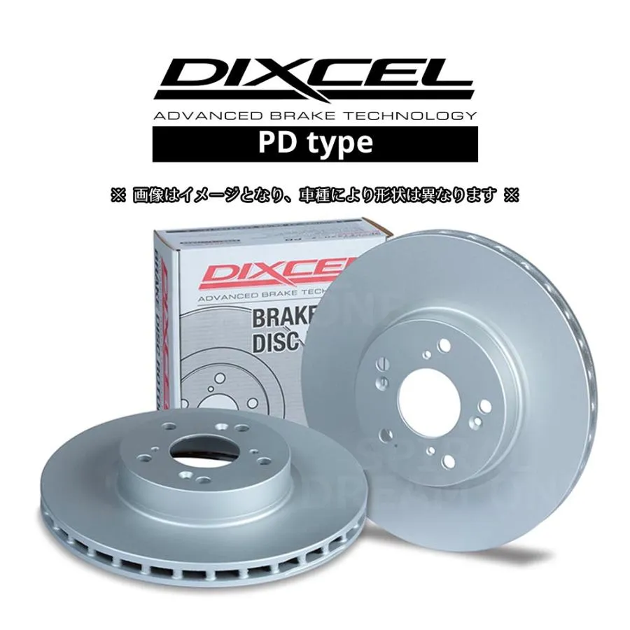 BMW G01 X3 DIXCEL ディクセル PDタイプ ブレーキローター 前後セット M40d/M40i TX30/TY30 18/09〜 １ピース 1218451/1257872 <2>