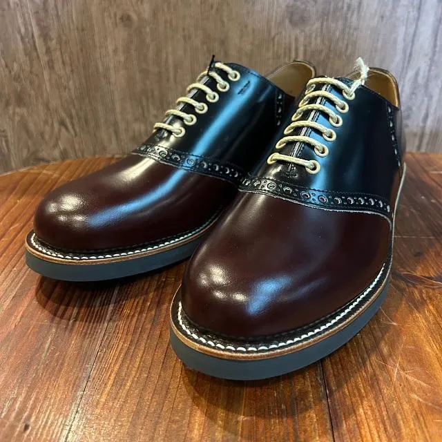 GLADHAND(グラッドハンド)×REGAL(リーガル)　サドルシューズ ブラウン×ブラック [SADDLE SHOES BRWBK]