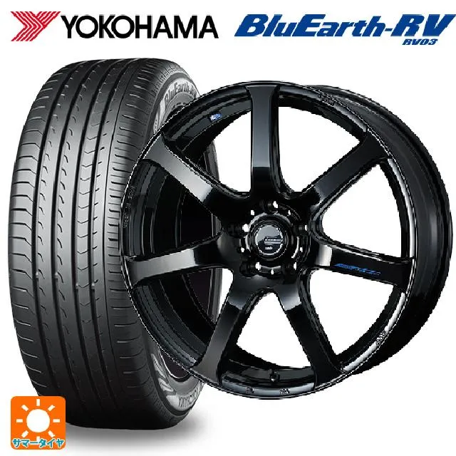 ホンダ WR-V(DG5)用 215/55R17 94V ヨコハマ ブルーアース RV03 # レオニス ナヴィア07