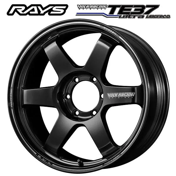 レイズ ボルクレーシング TE37ウルトラ ラージPCD MM 18×8.5 +52 6/139.7 112 新品ホイール1本