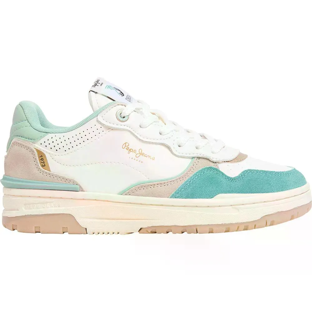 ペペ ジーンズ チェスター アイビー スニーカー レディース （ MentaGreen ） | PEPE JEANS Chester Ivy trainers   [t]