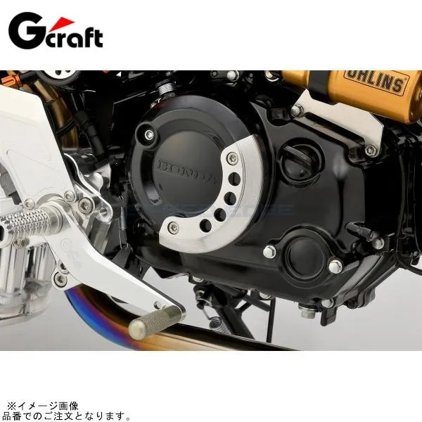G-craft Gクラフト 32412 GROM(21-)用 ビレットクランクケースカバーガード