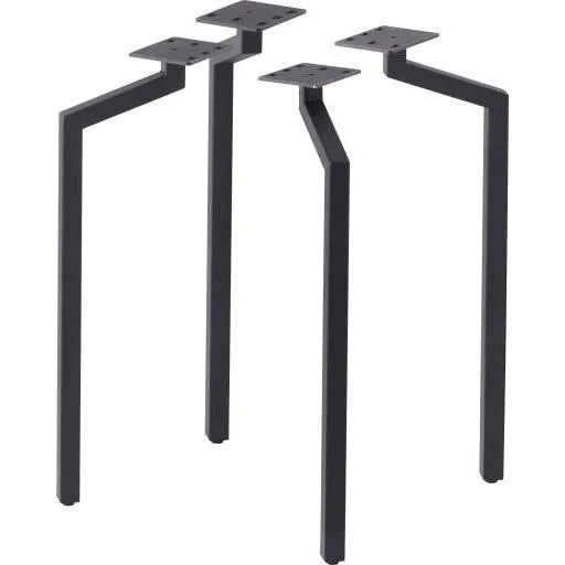 東谷(あずまや) ダイニングテーブル 脚(4本組) ブラック ACE-357【メーカー直送品】