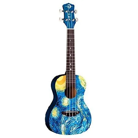 【並行輸入品】 Luna UKE STR C ウク 星月夜ウクレレ コンサート ギグバッグ付き