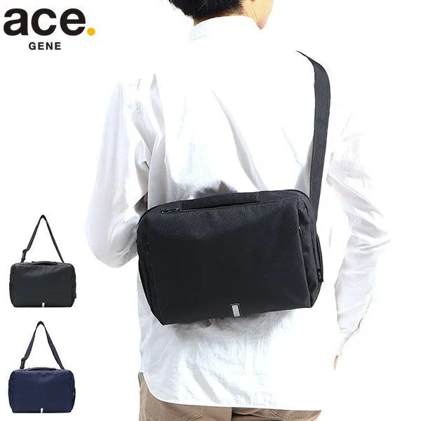 最大51%★5/24限定 5年保証 エースジーン ボディバッグ ace.GENE バッグ HANSREE-SD ハンスリーSD ショルダーバッグ B5 撥水 通勤 メンズ 62881