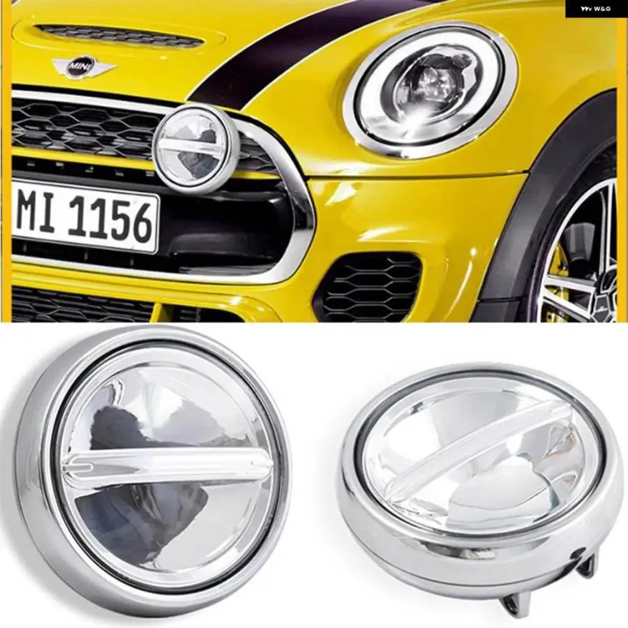 並行輸入品 フロント バンパー ランプ デイタイム ランニングライト BMW MINI COOPER F55 F56 R55 R56 R60 LED DRL デイタイム ランニング