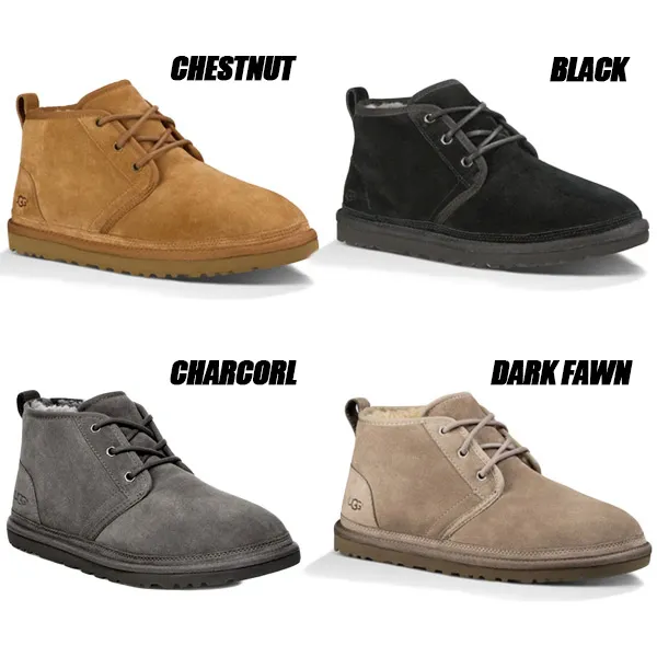 [最短即日発送!! \u0026 お得なクーポン!!] 【アグ メンズ ニューメル ムートン チャッカ】UGG MENS NEUMEL SUEDE CHUKKA BOOTS 3236【チャッカーブーツ ムートンブーツ ブラック チェスナット チャコール ダークフォーン】