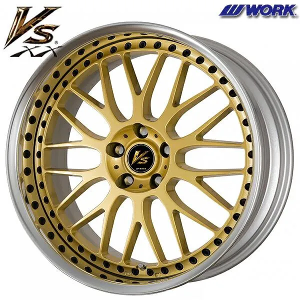サマータイヤ ホイールセット 225/45R19インチ 5H114.3 WORK ワーク VS XX ゴールド キングボス G866