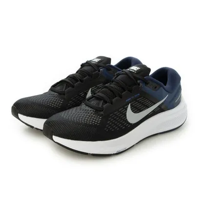 ナイキ NIKE DA8535 エアー ズーム ストラクチャー 24 ランニングシューズ （ブラック×グレー×ネイビー）