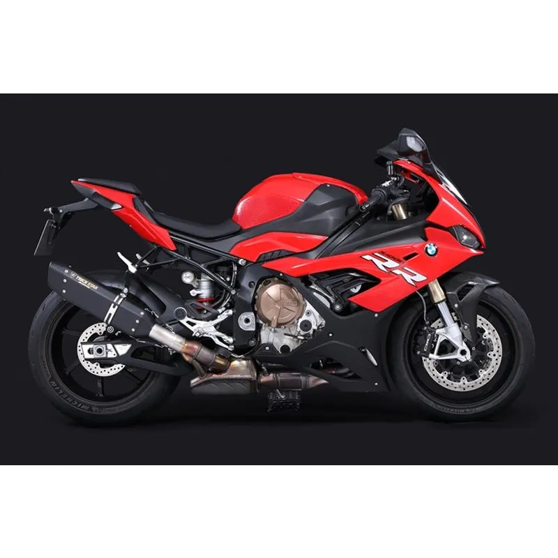 バイクパーツ マフラー トリックスター 政府認証S/O イカヅチブラックED BMW S1000RR 19-22 AJST-BM01-L4BT