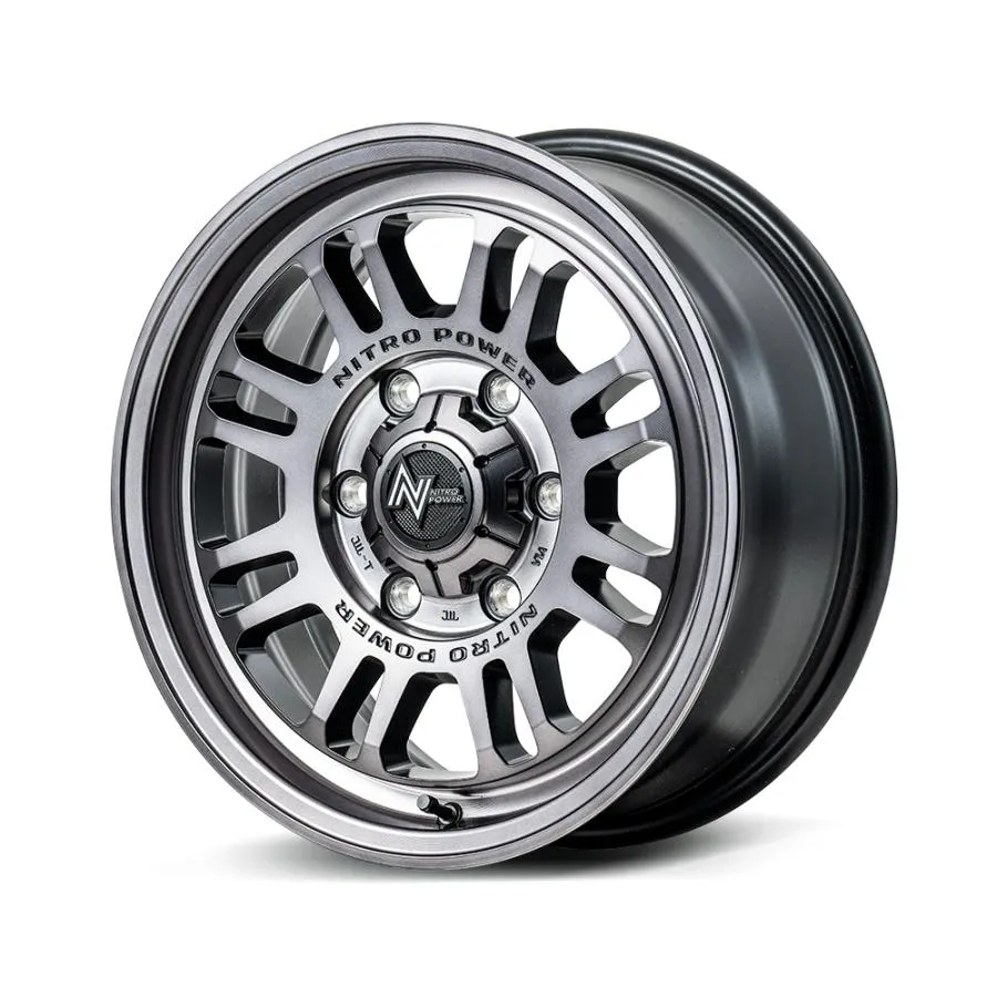 ＭＩＤ ＮＩＴＯＲＯ ＰＯＷＥＲ M１６ ＡＳＳＡＵＬＴ ナイトロパワー ６．５Ｊ-１６ ６Ｈ １３９．７ ＋３８ スティールクリア  ４本セット