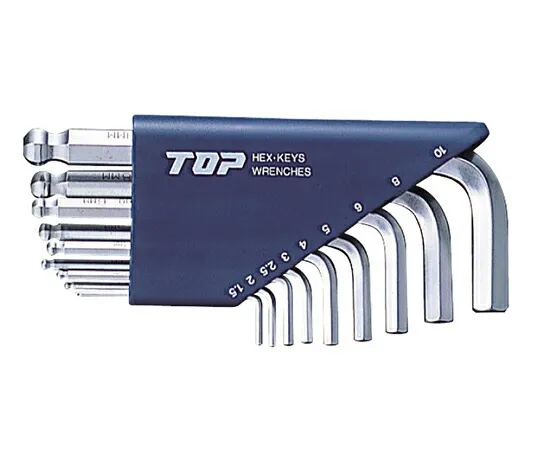 トップ工業 ボールポイントレンチ スタンダードタイプ9本組 HBS-9000 1セット(9本入)