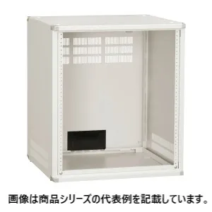 日東工業■品名記号:FVKN40-5309E□システムラック[FVKN-E] 経済型ドアなしタイプ□外形寸法(mm) ヨコ:530 タテ:900 フカサ:400□パネル取付有効スペース EIA(タテ):18U□ペールホワイト塗装(10YR8.5/0.5)□質量(kg):14